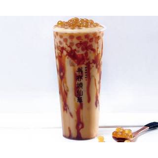 Caramel Bubble Milk Tea (600ml) / 焦糖珍奶 (600ml)
